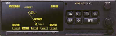 Apollo GX50 GPS Map