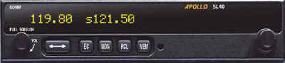 Apollo SL40 COM Radio