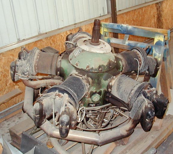 Kinner 125 HP engine